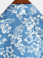 Chemise hawaïenne pour homme à manches courtes et motif fleuri - image 6