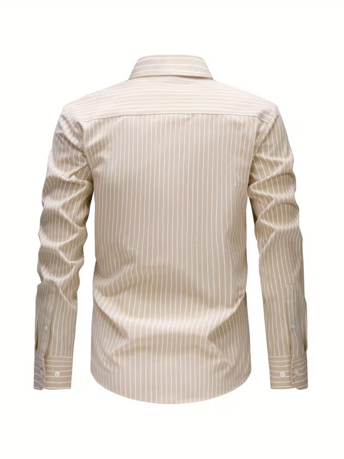Chemise homme à fines rayures - image 10