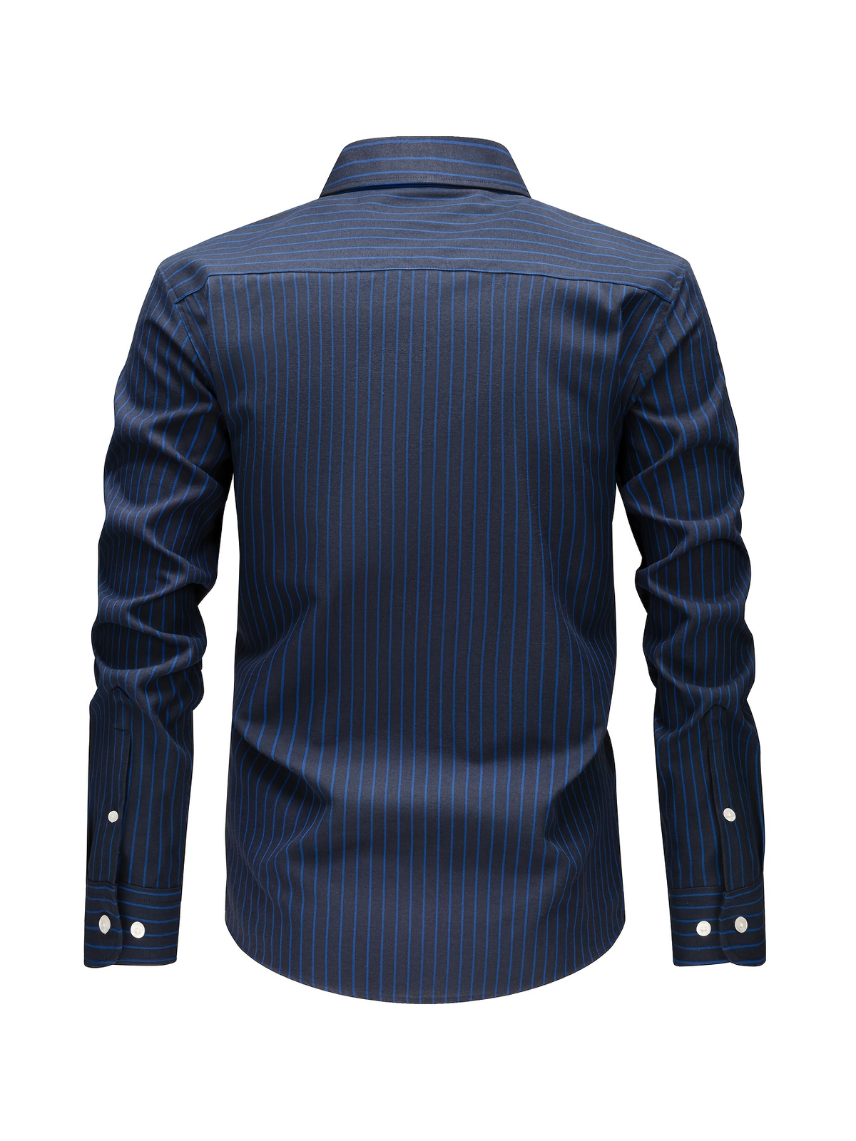 Chemise homme à fines rayures - image 14