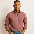 Chemise homme à manches longues et col classique - image 19