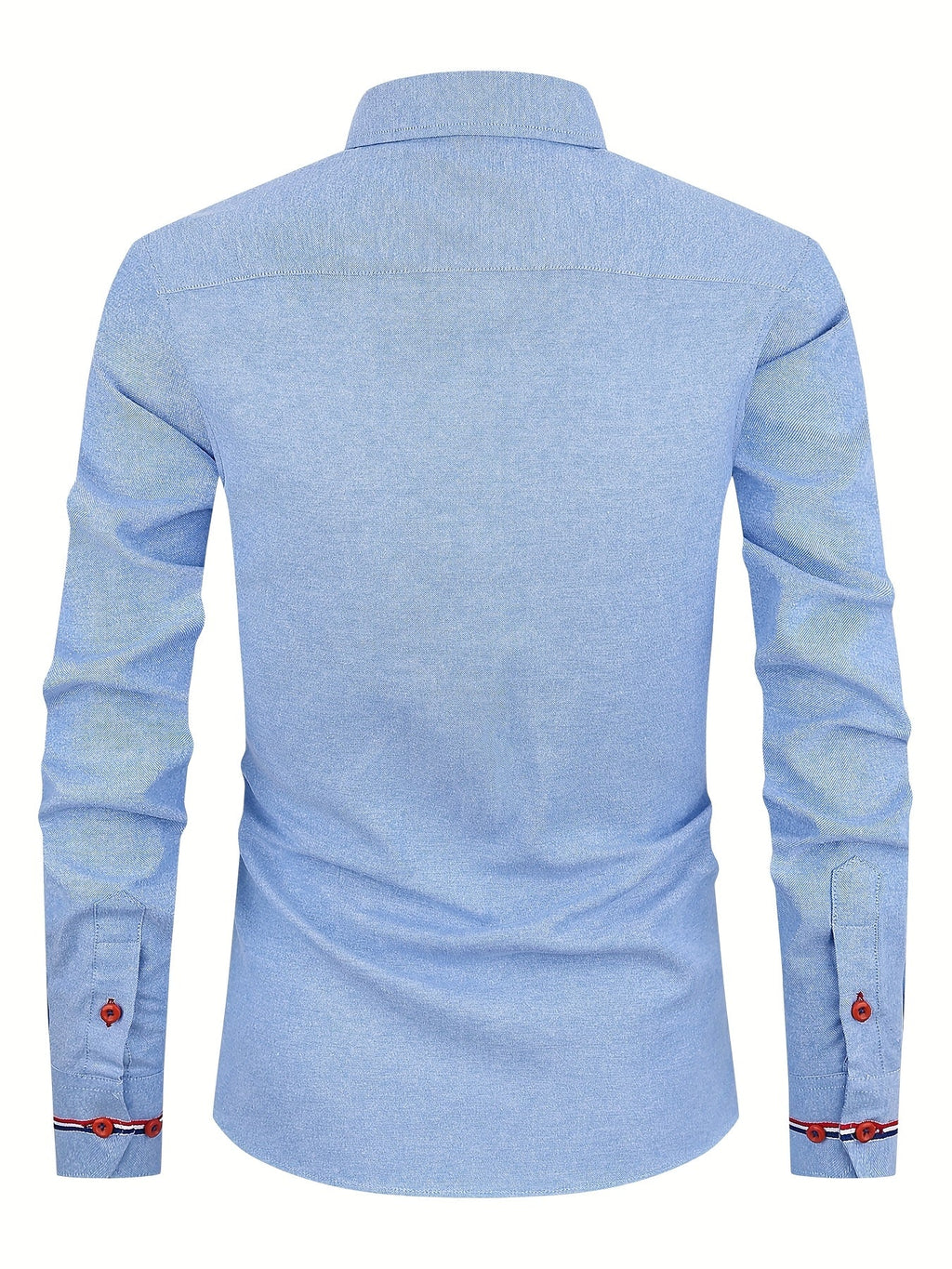 Chemise homme à poignets rayés - image 4