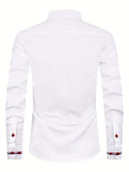 Chemise homme à poignets rayés - image 7