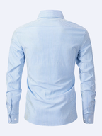 Chemise homme à rayures verticales - image 4