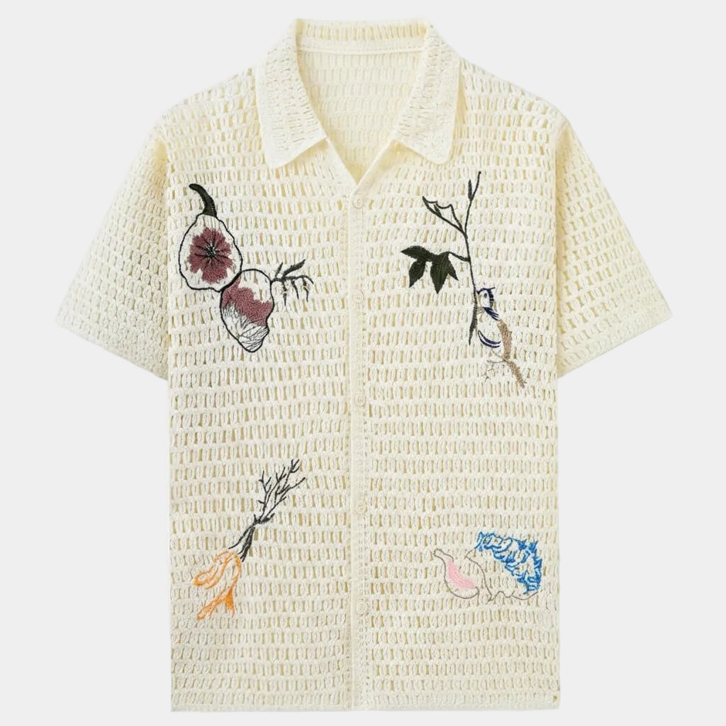 Chemise homme ajourée - image 2