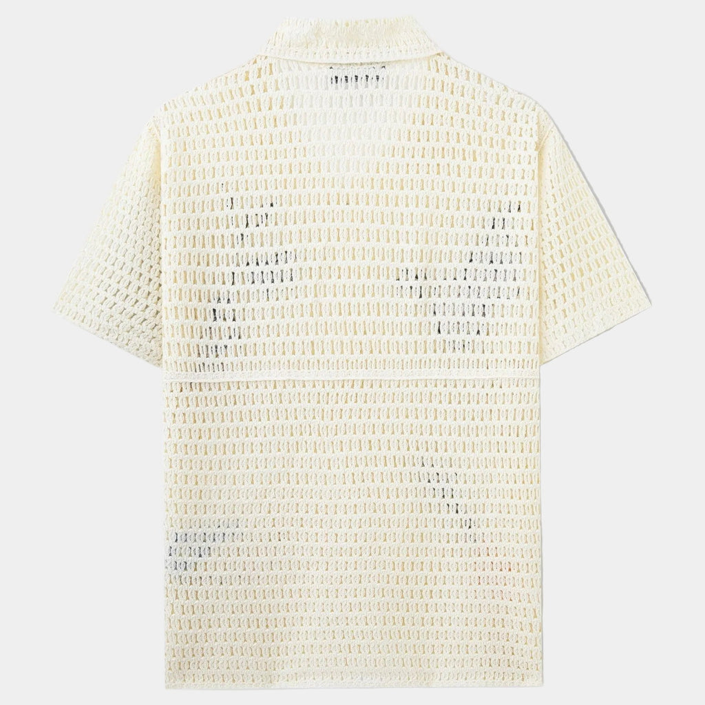 Chemise homme ajourée - image 3