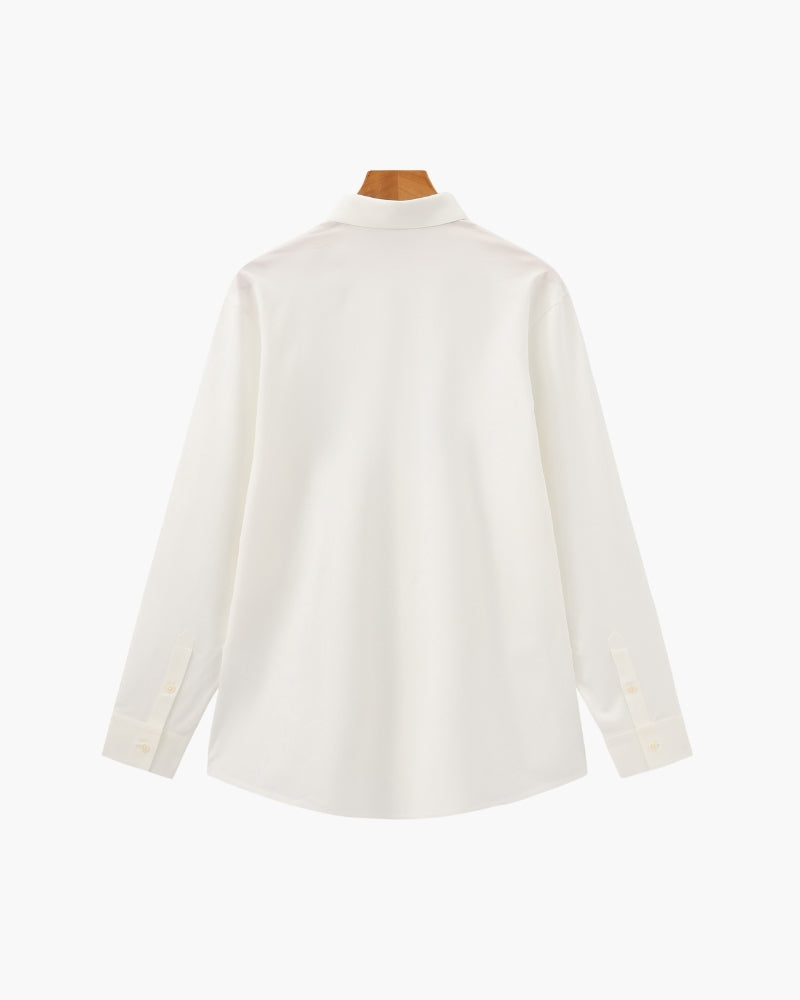 Chemise homme boutonnée col classique - image 6
