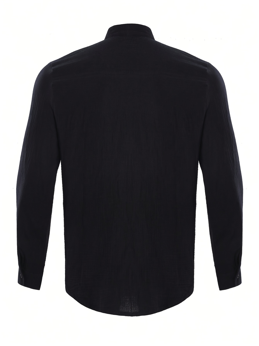 Chemise homme boutonnée col mao - image 6