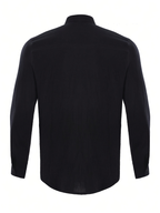 Chemise homme boutonnée col mao - image 6
