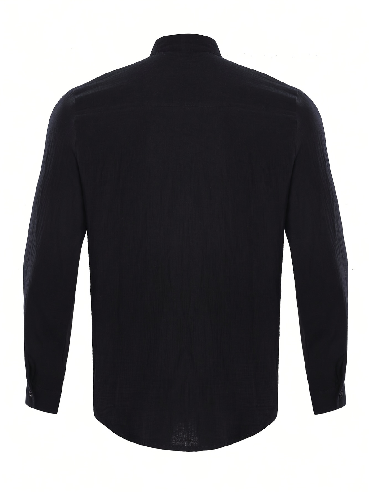 Chemise homme boutonnée col mao - image 6