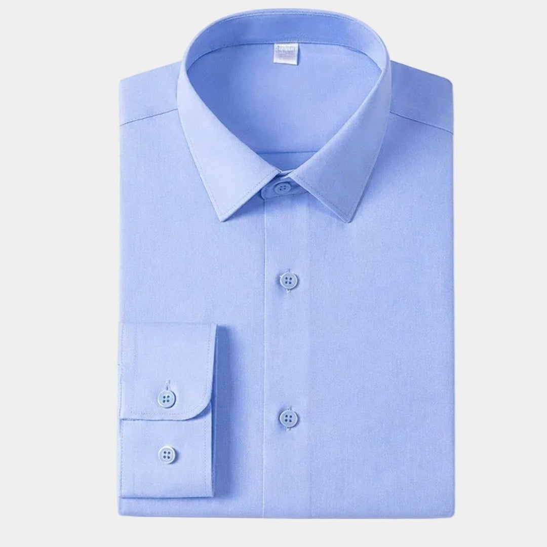 Chemise homme col classique - Bleu