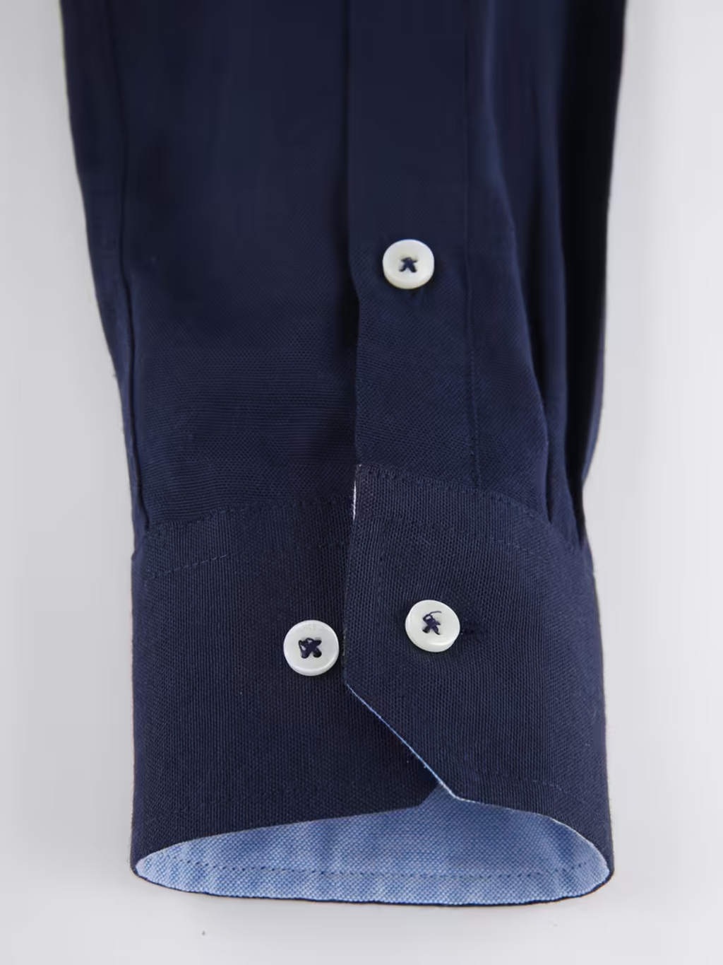 Chemise homme col contrasté - image 9