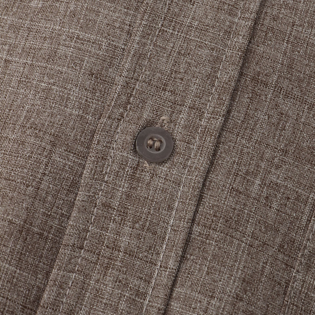 Chemise homme col mao manches courtes - image 8