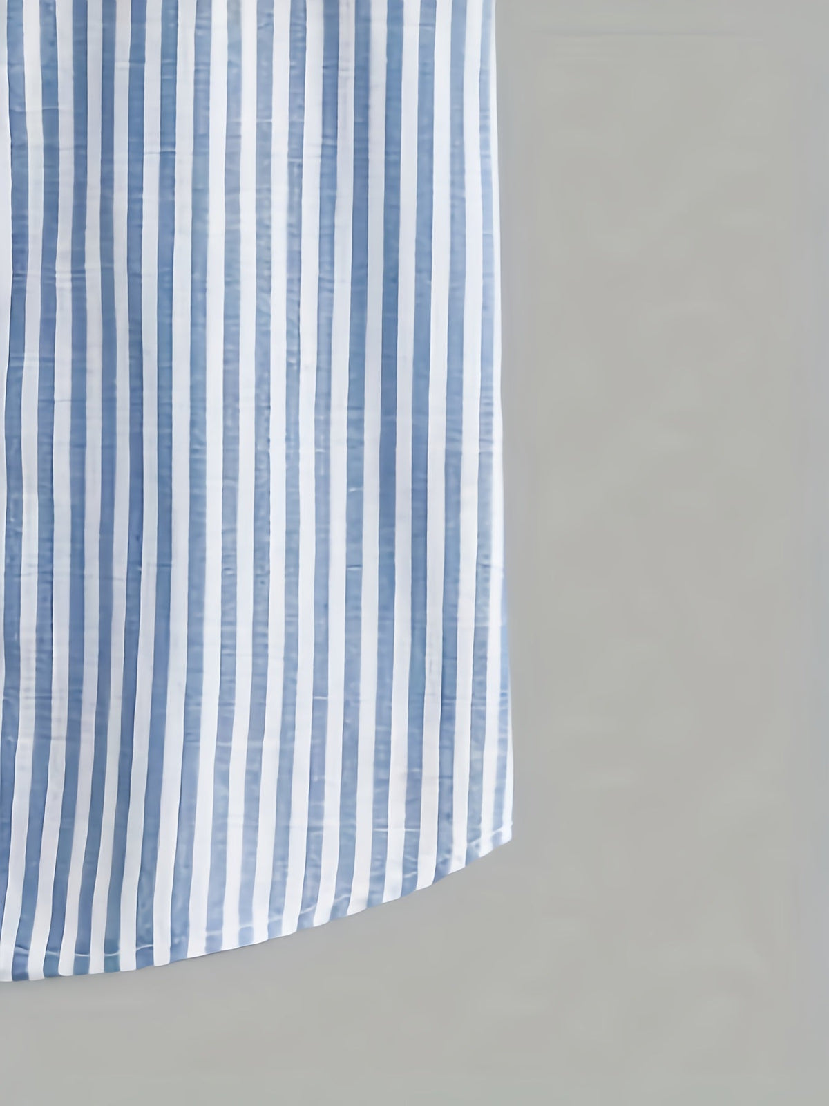 Chemise homme col mao rayée - image 5