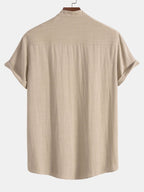 Chemise homme col officier - image 3