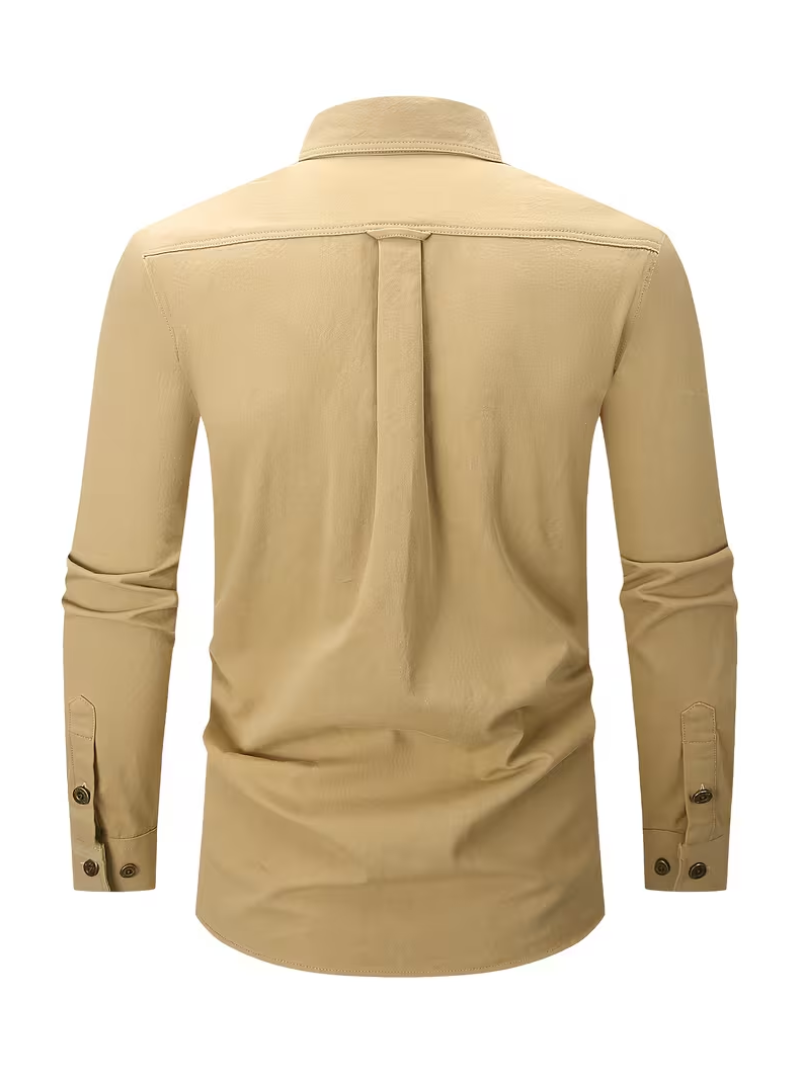 Chemise homme double poche - image 5