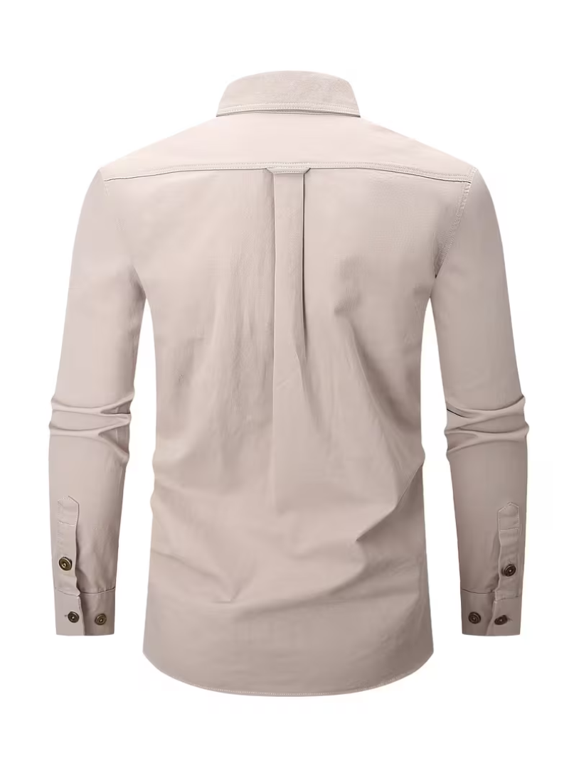 Chemise homme double poche - image 6