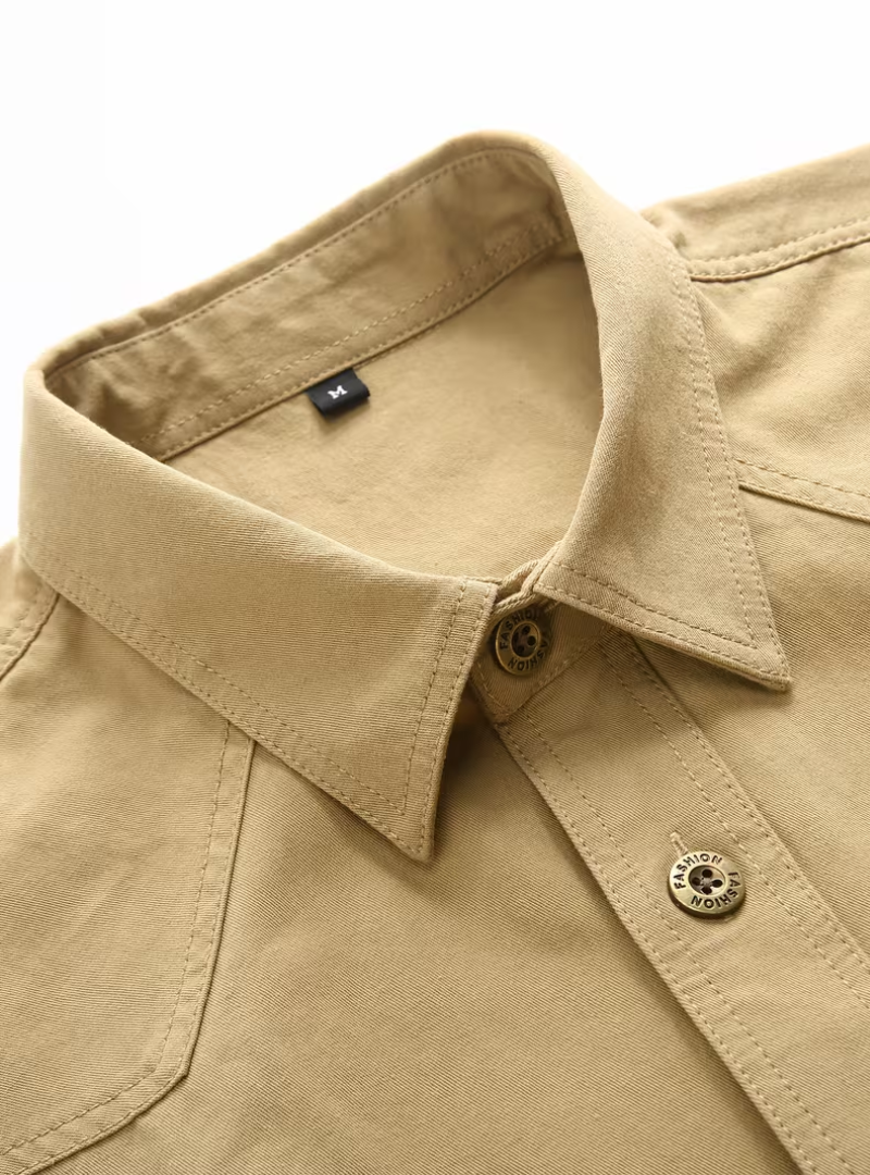 Chemise homme double poche - image 9