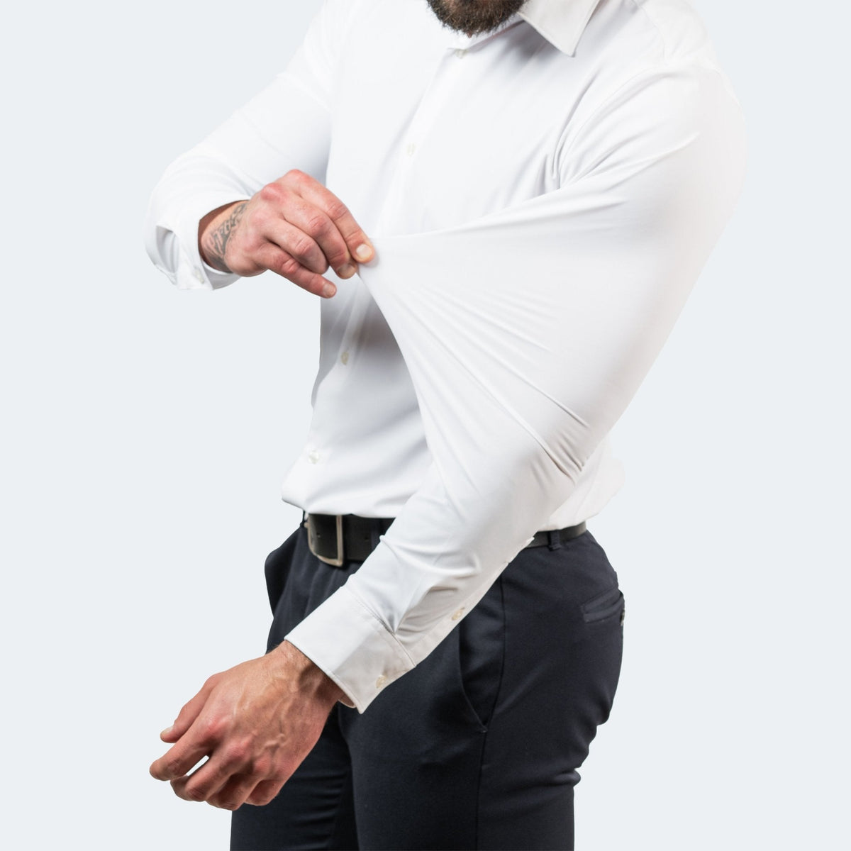 Chemise homme extensible - image 5