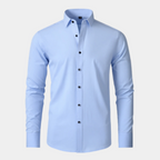 Chemise homme extensible - Bleu Clair