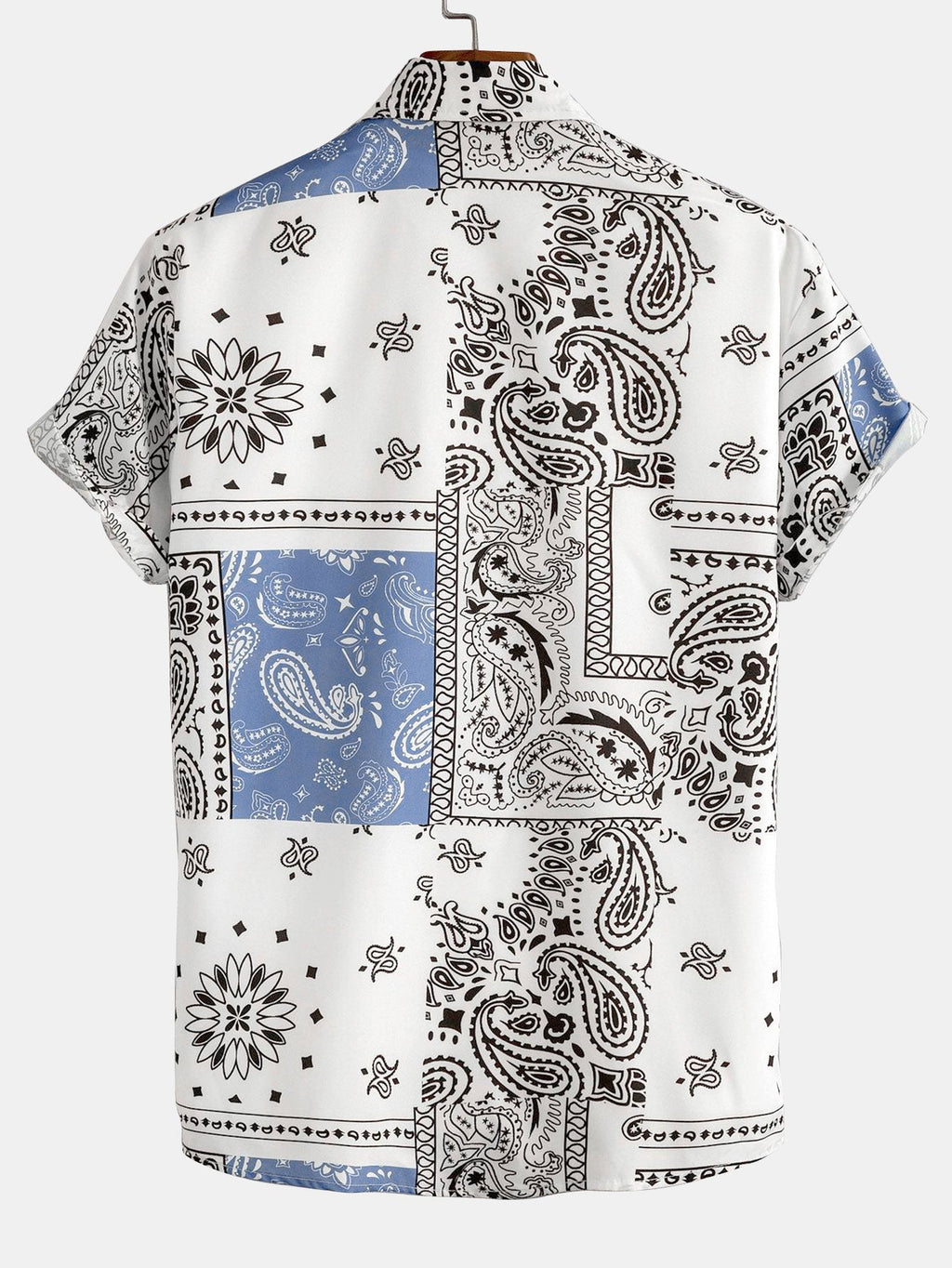 Chemise homme imprimée manches courtes - image 2