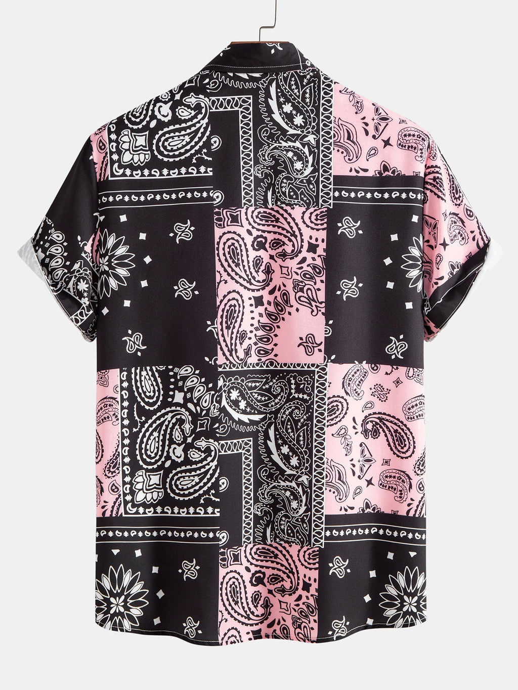 Chemise homme imprimée manches courtes - image 4
