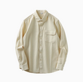 Chemise homme poche poitrine - Beige