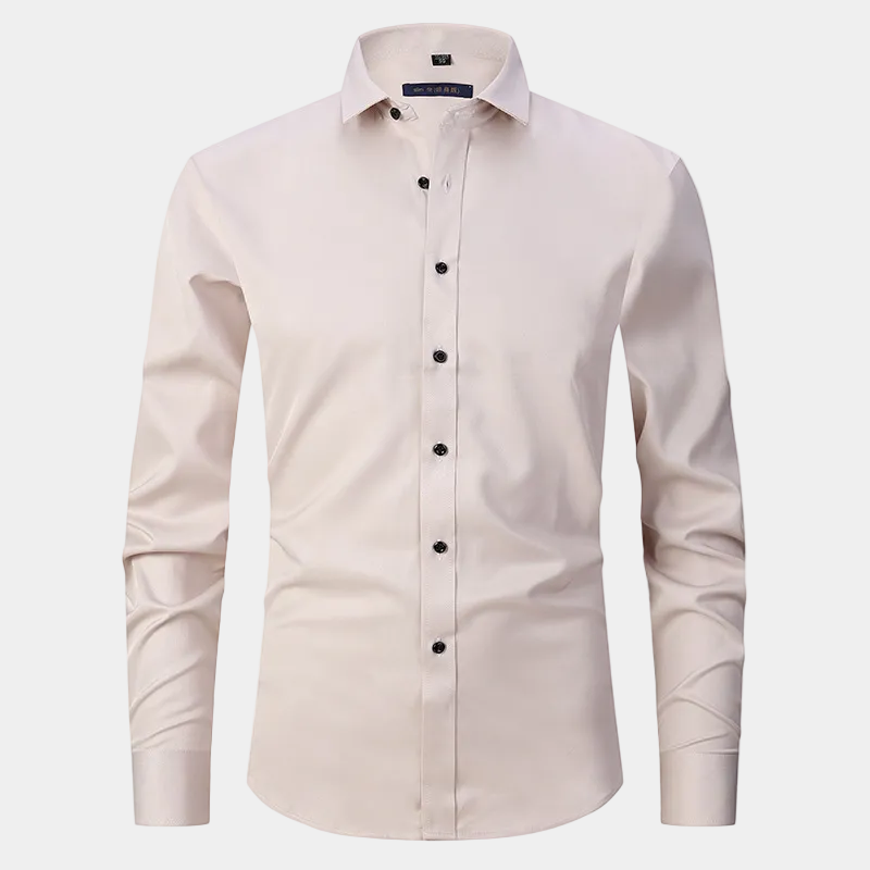 Chemise homme unie - Beige