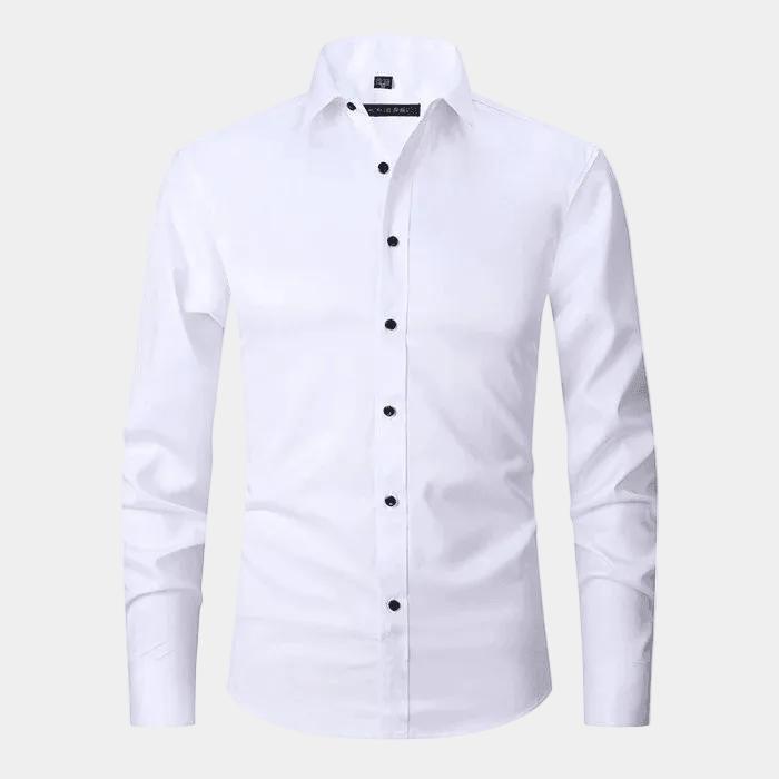 Chemise homme unie - Blanc