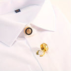 Couvre-boutons gravés pour hommes - image 4