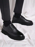 Derbies homme à œillets - Noir