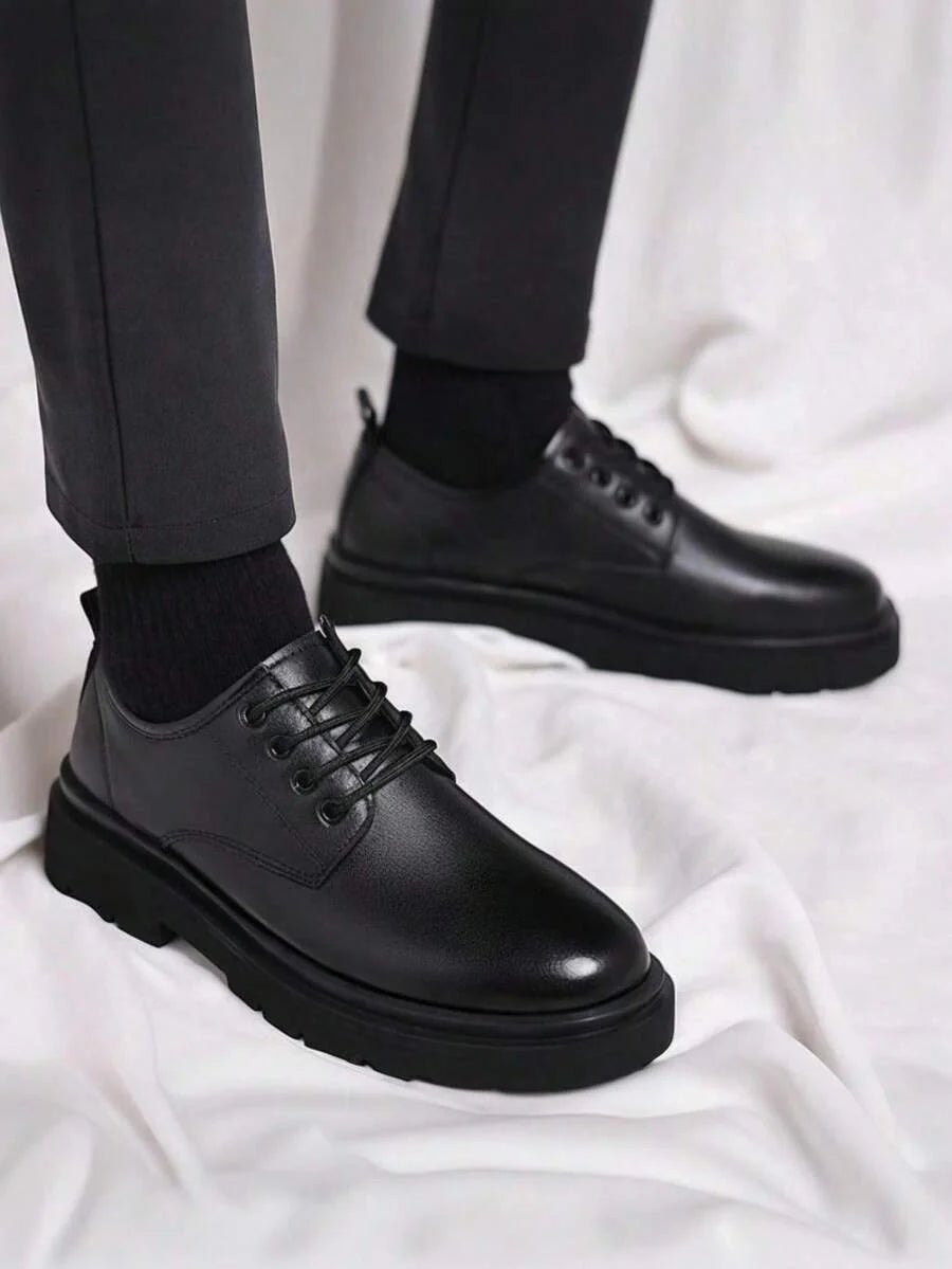 Derbies homme à œillets - Noir