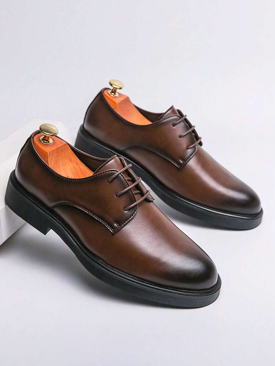 Derbies homme bout arrondi - Marron