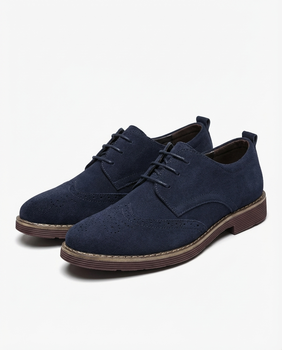 Derbies homme perforées - image 2
