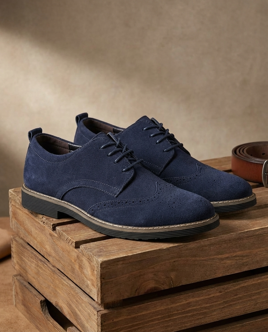 Derbies homme perforées - image 5