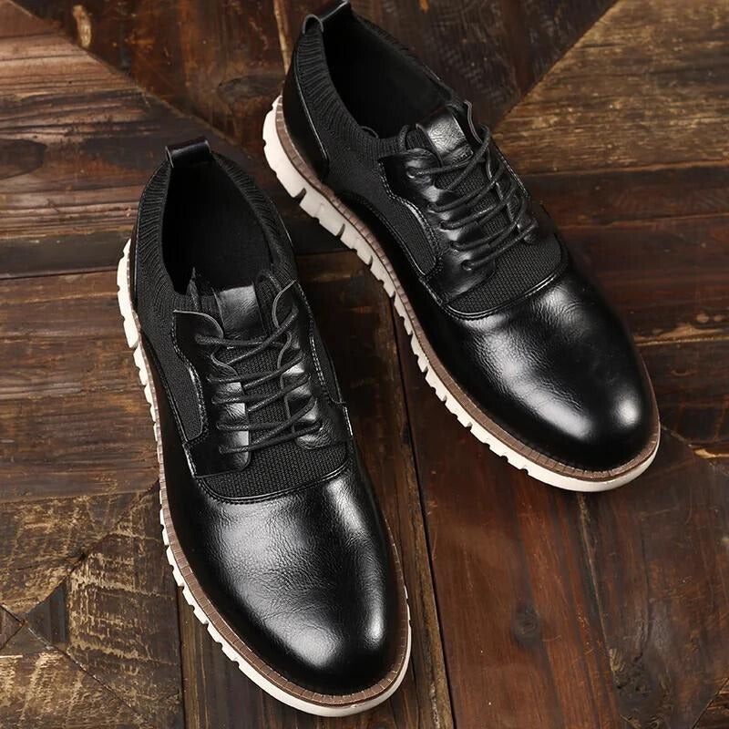 Derbies homme semelle crantée - image 5