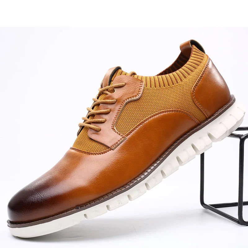 Derbies homme semelle crantée - image 8