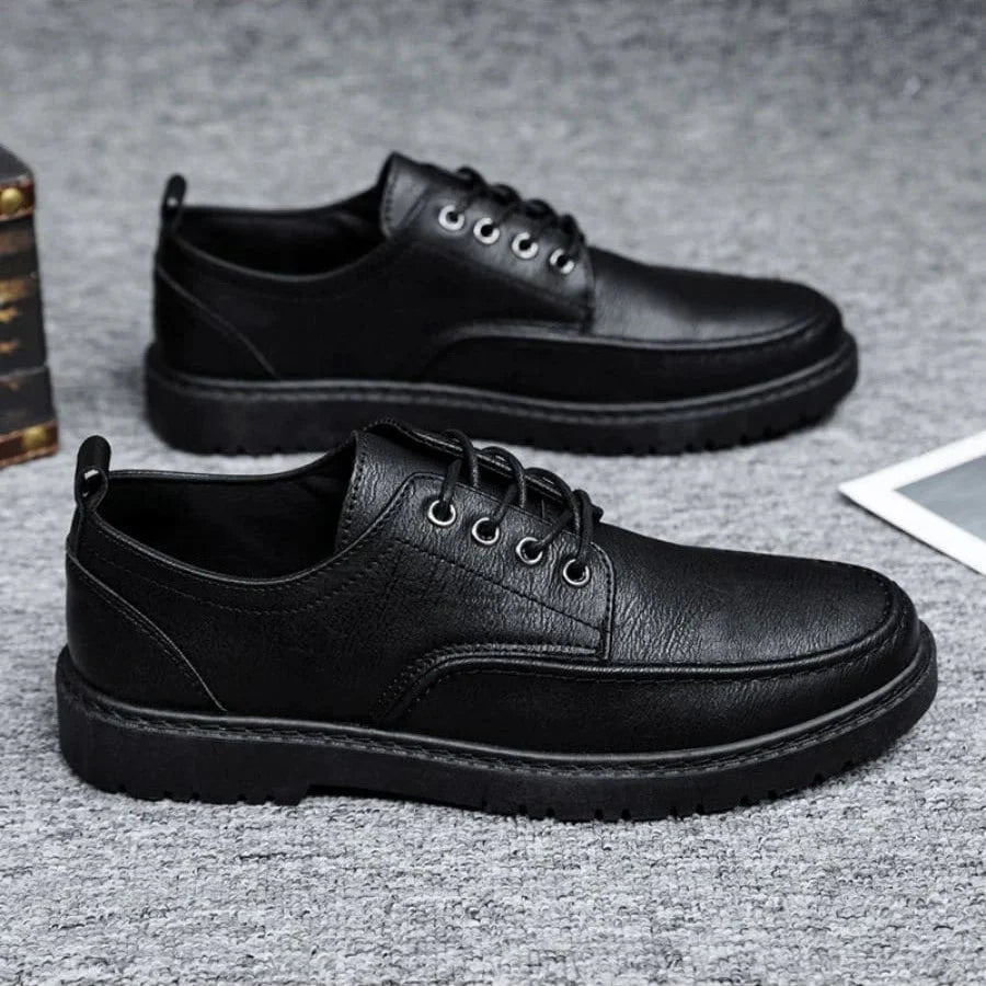 Derbies homme surpiqués - Noir
