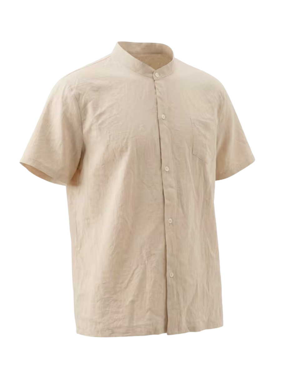 Ensemble Chemise à Col Mandarin pour Hommes - image 6