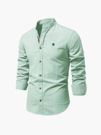 Ensemble de chemise à col mandarin et pantalon - image 7