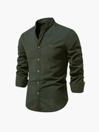 Ensemble de chemise à col mandarin et pantalon - image 8