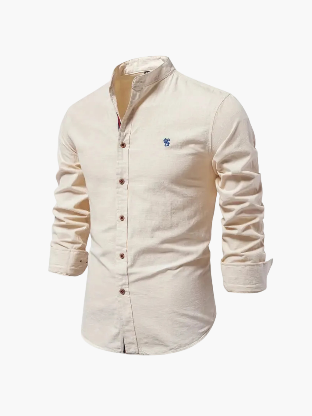 Ensemble de chemise à col mandarin et pantalon - image 9