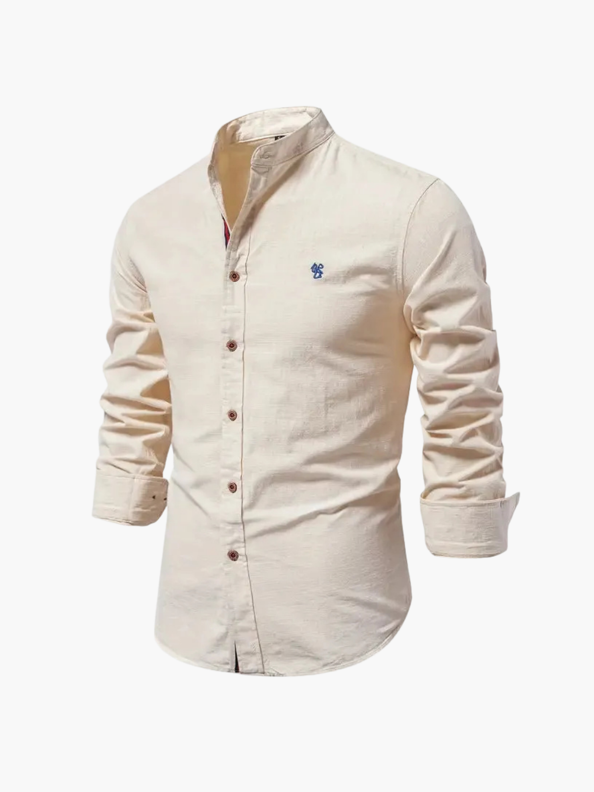 Ensemble de chemise à col mandarin et pantalon - image 9