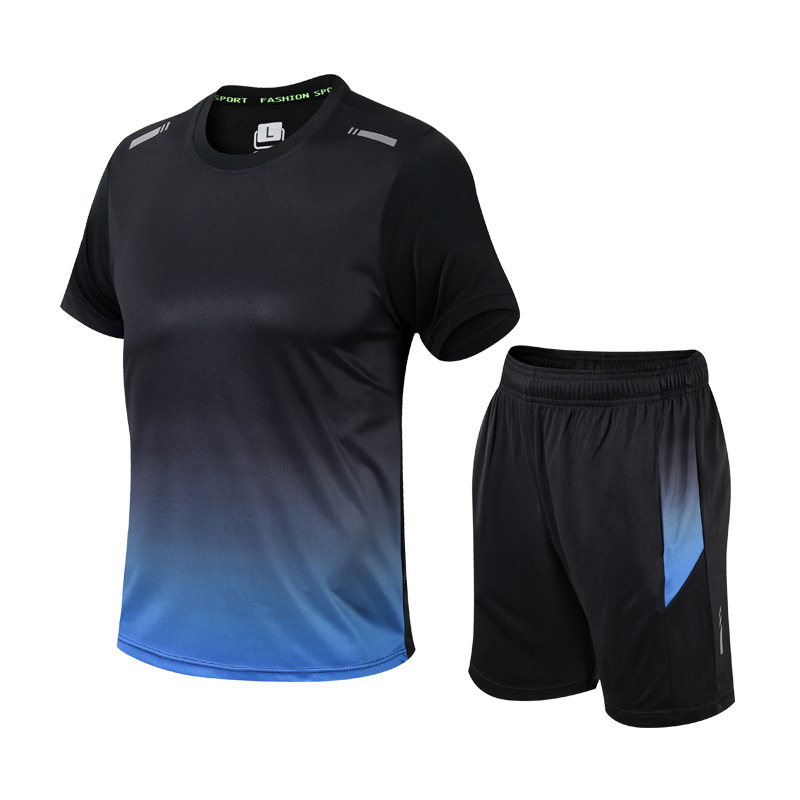 Ensemble de Sport Deux Pièces pour Homme - Bleu
