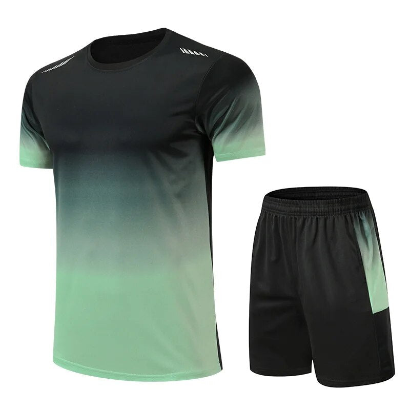 Ensemble de Sport Deux Pièces pour Homme - Vert