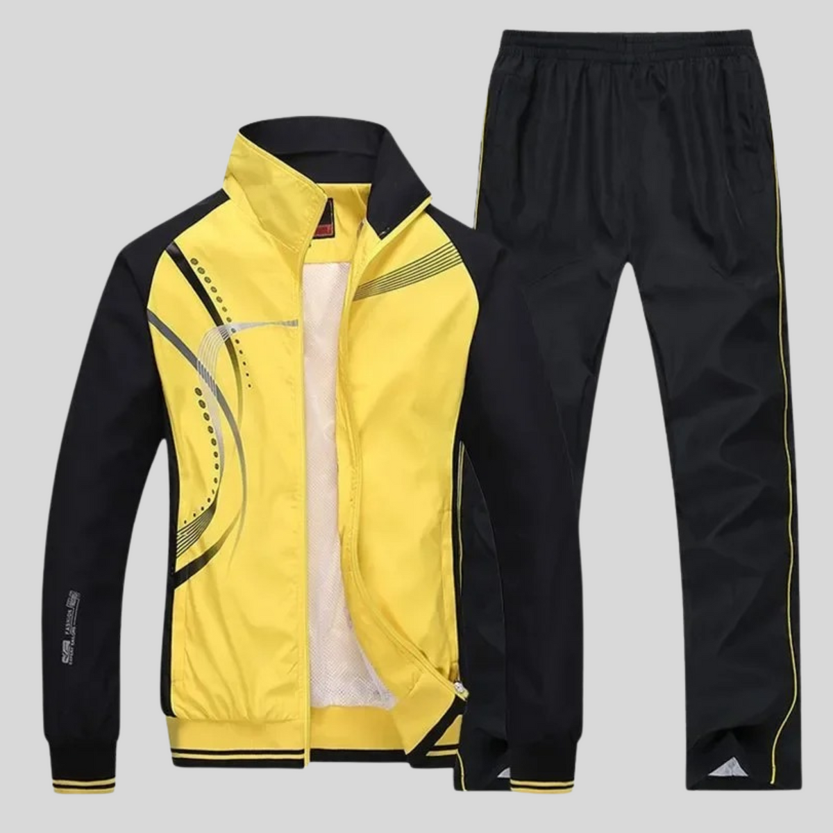 Ensemble de sport pour homme - Jaune