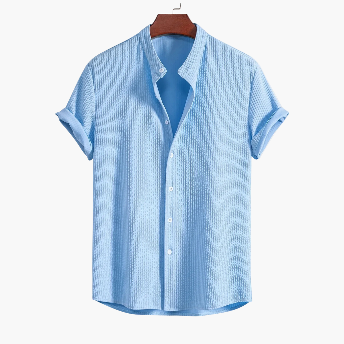 Ensemble homme chemise col mao cargo - image 9