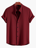 Ensemble homme chemise col mao et pantalon - image 8