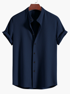 Ensemble homme chemise col mao et pantalon - image 9