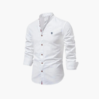Ensemble homme chemise col mao et short - image 8