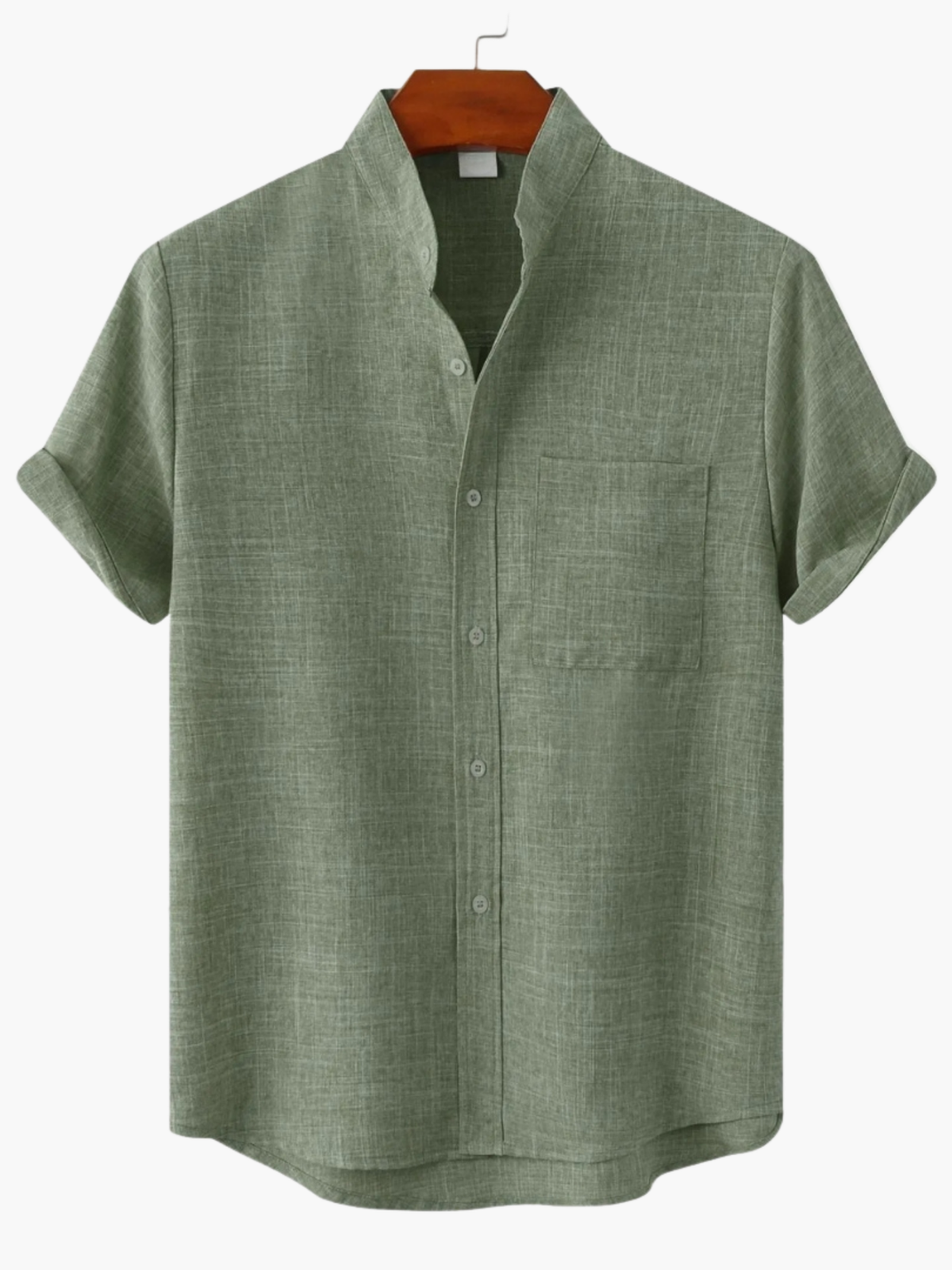 Ensemble homme chemise col officier - image 7
